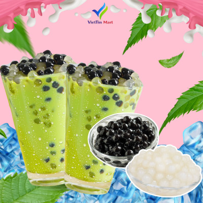 Set Nguyên Liệu Pha Trà Sữa Thái Xanh (Thành phẩm 30 35 ly) VietTin Mart