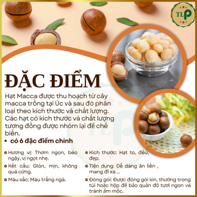 1KG - COMBO 2 HŨ HẠT MACCA CAO CẤP TÂN LỘC PHÁT