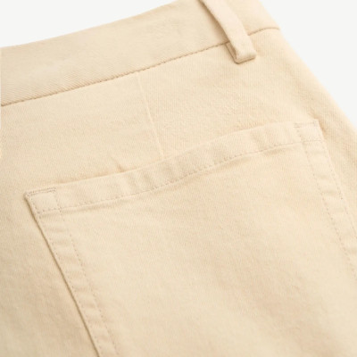 Quần dài khaki nam nhấn ly form Wide leg - RT 10S25PCA006 | ROUTINE CÀ MAU