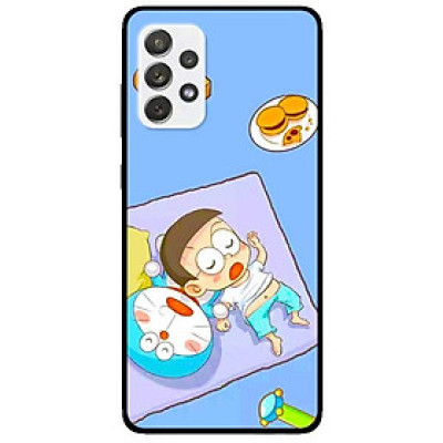 Ốp lưng dành cho Samsung Galaxy A72 5G mẫu Mèo Và Nô Ngủ