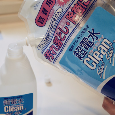 Nước ion siêu kiềm CLEAN SHU! SHU! túi tiết kiềm 1000mL Vệ sinh Tẩy rửa - Diệt khuẩn - Khử mùi từ Nhật Bản