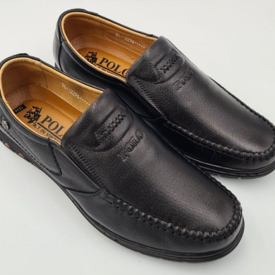 GIÀY LƯỜI NAM DA BÒ THẬT TỰ NHIÊN 100% DONAVY, ĐẾ CAO SU CAO CẤP THIẾT KẾ KHÂU VIỀN THỜI TRANG DGLK