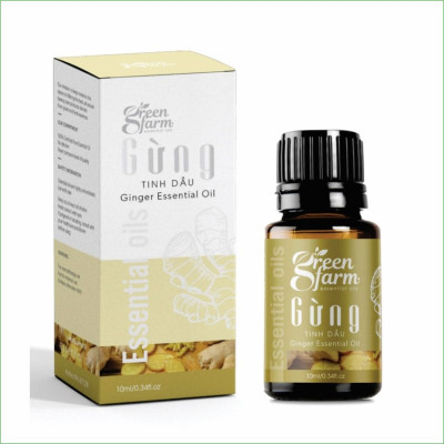 Tinh dầu  gừng Greenfarm 100ml