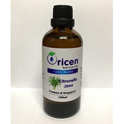 Tinh dầu Sả Java Oricen - Citronella oil (Green Lemongrass) 100ml