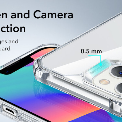 Ốp Lưng ESR Air Armor Clear chống sốc chuẩn quân đội dành cho iPhone 14 / 14 Plus/ 14 Pro / 14 Pro Max - Hàng Chính Hãng