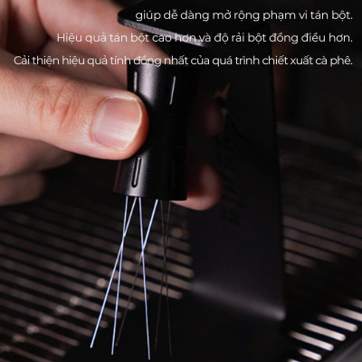 Kim tán bột cà phê thông minh WDT Feepie