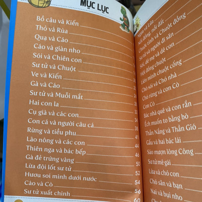 Truyện tranh ngụ ngôn La Fontaine -khổ nhỏ ( tái bản 2023 )