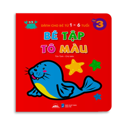 Sách - Bé Tập Tô Màu - Combo 6 Quyển Cho Bé