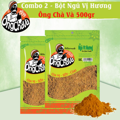 Combo 2 Túi Bột Ngũ Vị Hương Ông Chà Và 500g (Five Spices)