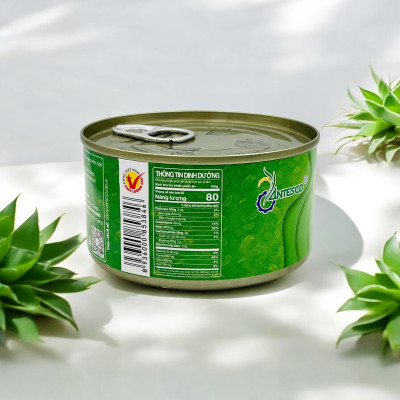 LỐC 6 HỘP CÁ LINH KHO MÍA  ĐÓNG HỘP - 210G - CHÍNH HÃNG ANTESCO - ĐẶC SẢN AN GIANG CÁ ĐÓNG HỘP - DÙNG KÈM MẮM CÁ LINH CHƯNG - CLKMX6