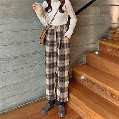 Quần Thô nữ kẻ caro 325, Cực đẹp đầy cá tính