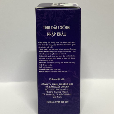 Tinh dầu Nước Hoa King Oricen 50ml (One Gold Elixir 02)
