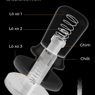 Combo dụng cụ pha espresso Wood charm series Feepie