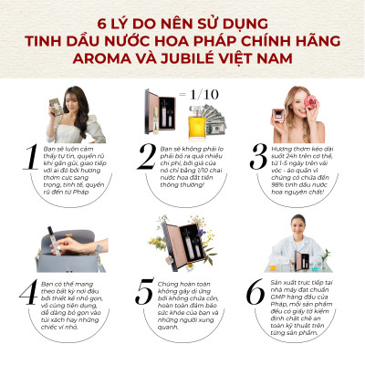 Guilty by Jubilé - Tinh dầu nước hoa Pháp Nữ Minisize Dạng lăn 3ml Thơm Lâu, Sang Trọng, Quyến Rũ