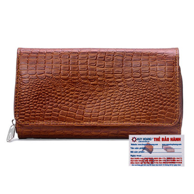 Ví Nữ Huy Hoàng HT3132 (10 x 19.5 cm) - Nâu