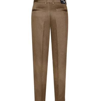 Quần Kaki Nam ống suông 1 ly Khatoco Q2M578R1-CNNA511-2605-1-NÂU BEIGE