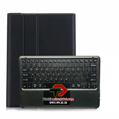 Bao da kèm bàn phím cho SamSung Galaxy Tab S7 FE, Tab S7+ Plus, Tab S8+ Plus có bàn di chuột TrackPad - Hàng nhập khẩu