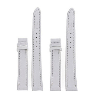 Dây đồng hồ da bò nhiều size màu trắng HC8105-19-33