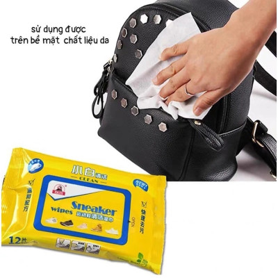 Giấy lau giày bịch 30 tờ , vệ sinh giày thể thao , các loại da , siêu sạch , tiện lợi nhỏ gọn dễ dàng mang theo mọi nơi 