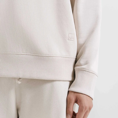 Áo sweatshirt nam có hình thêu form Fitted - ROUTINE 10F24SWE001 | LASTORE MENSWEAR