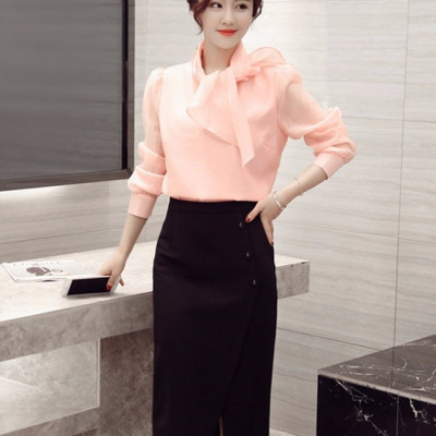 Chân Váy Bút Chì Phối Nút