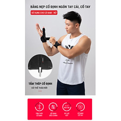 Băng nẹp cố định ngón tay cái, cổ tay GoodFit GF305W (trái/phải)