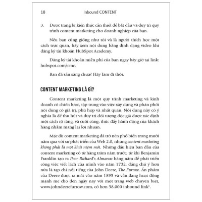 Inbound Content - Xây Dựng Chiến Lược Nội Dung Theo Phương Thức Inbound