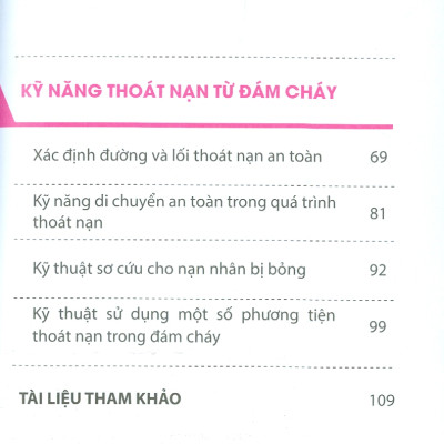 Cháy – Kỹ năng phòng và Thoát nạn