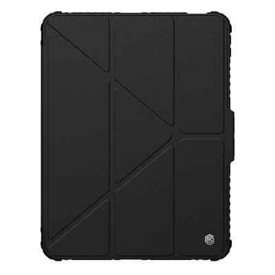 Bao Da chống sốc cho iPad Pro 11 inch M4 / iPad Pro 13 inch 2024 Nillkin Bumper Leather Case Pro (Kiểu gập đa góc) - Hàng Chính Hãng