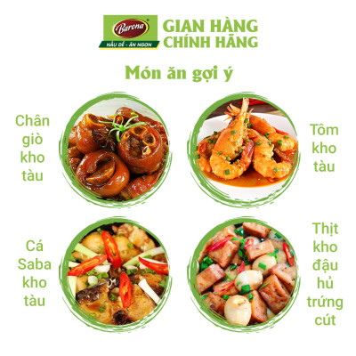 Xốt Gia Vị Hoàn Chỉnh Barona - Thịt Kho Tàu 80g