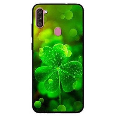 Ốp lưng dành cho Samsung A11 mẫu Cỏ 3 Lá May Mắn
