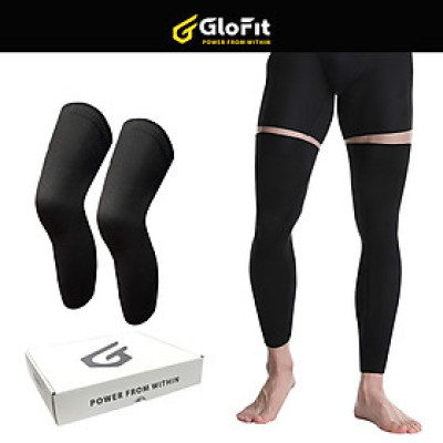 Bó Gối Dài Chính Hãng, Băng Gối Dài Thể Thao Ôm Cơ Glofit VN030A | Long Knee Sleeves Glofit VN030A (2 Chiếc)