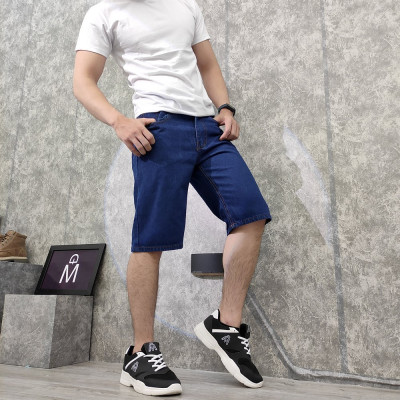 Quần short jean nam MĐ Q391 xanh nhạt