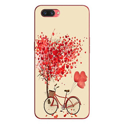Ốp lưng in cho Oppo Realme C1 mẫu Xe Đạp Tình Yêu - Hàng chính hãng