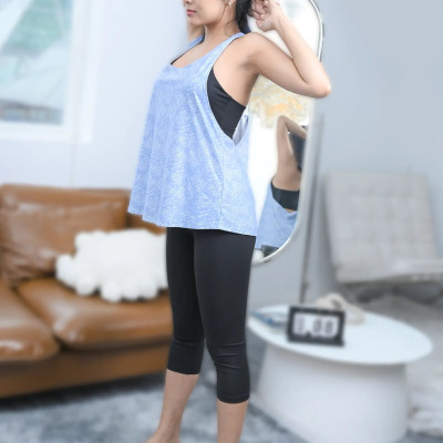 Áo thun thể thao LMCATION Nova- Xanh Tím