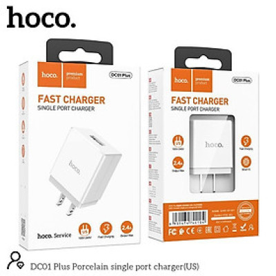 Củ sạc Hoco DC01 plus Hàng chính hãng