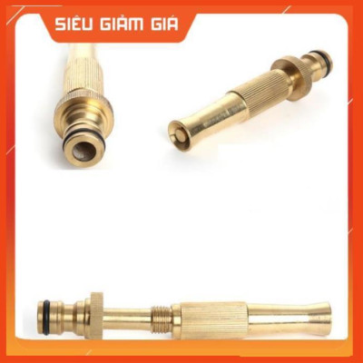 Bộ dây vòi xịt nước rửa xe, tưới cây . tăng áp 3 lần, loại 20m 206587 đầu đồng,cút đồng+tặng mở chai