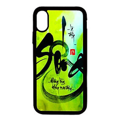 Ốp lưng cho iPhone XS MAX thư pháp 40 - Hàng chính hãng