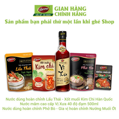 Nước Dùng Hoàn Chỉnh Barona - Lẩu Thái 180g