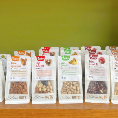 Hạt Hạnh Nhân Rang Oaky Nhập Khẩu Mỹ - Túi 150g