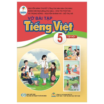 Sách - Vở Bài Tập Tiếng Việt 5 - Tập 1 (Cánh Diều) (2025)