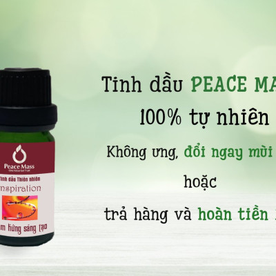 Tinh dầu Cảm Hứng Sáng Tạo Peace Mass dùng cho máy xông 10ml