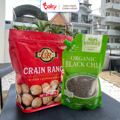 Oaky Hạt Óc Chó Vàng Crain Nhập Khẩu Mỹ - Túi 500g