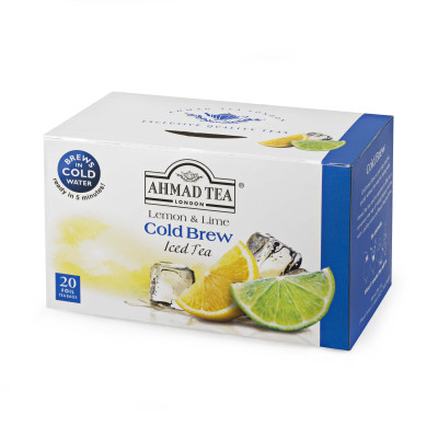 TRÀ PHA LẠNH AHMAD ANH QUỐC - CHANH (40g) - Lemon & Lime Cold Brew - Phù hợp trong những ngày hè