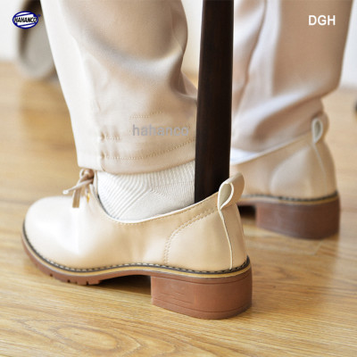 Đón gót giày dài 70cm gỗ Chiu Liu nguyên khối sơn mài VIP - DGH911 - Đón giày mọi tư thế cho Nam & Nữ