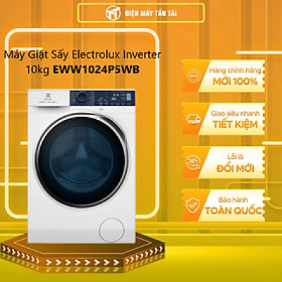 Máy giặt sấy Electrolux Inverter 10 kg EWW1024P5WB - chỉ giao HCM