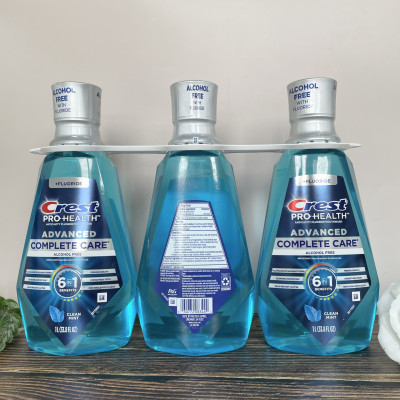 Set 3 chai Nước súc miệng Crest Pro-Health Advanced Multi Protection, Alcohol Free, 1Lx3