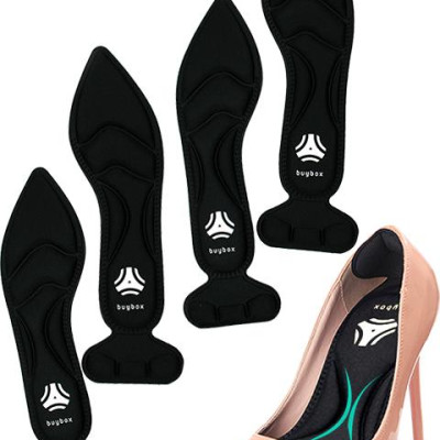 2 cặp lót giày cao gót mũi nhọn giảm size cho giày bị rộng, thoáng khí và êm chân- buybox - BBPK55