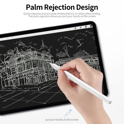 Bút cảm ứng BUBM 00X Pro thay thế cho iPad Pro 11in 2018 / 12.9in 2018 / iPad 2019 10.2in / iPad Air3