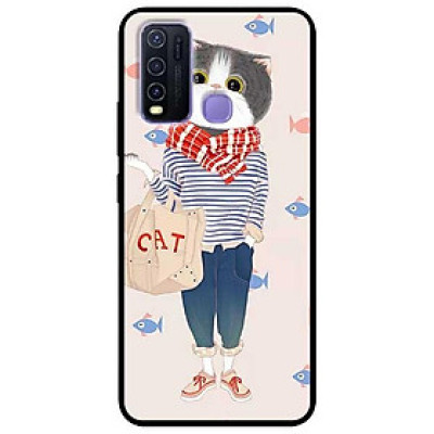 Ốp lưng dành cho Vivo Y30 - Y30i - Y50 mẫu Người Mèo